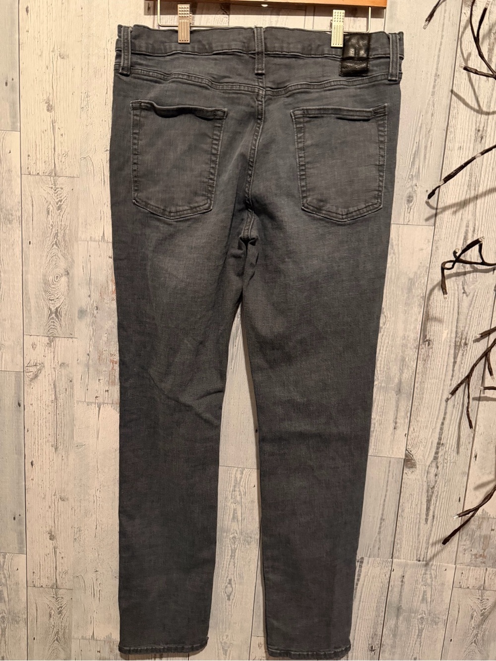 Goodfellow & Co Men's Slim Straight Charcoal Jeans 34x32 - Picture 2 of 2